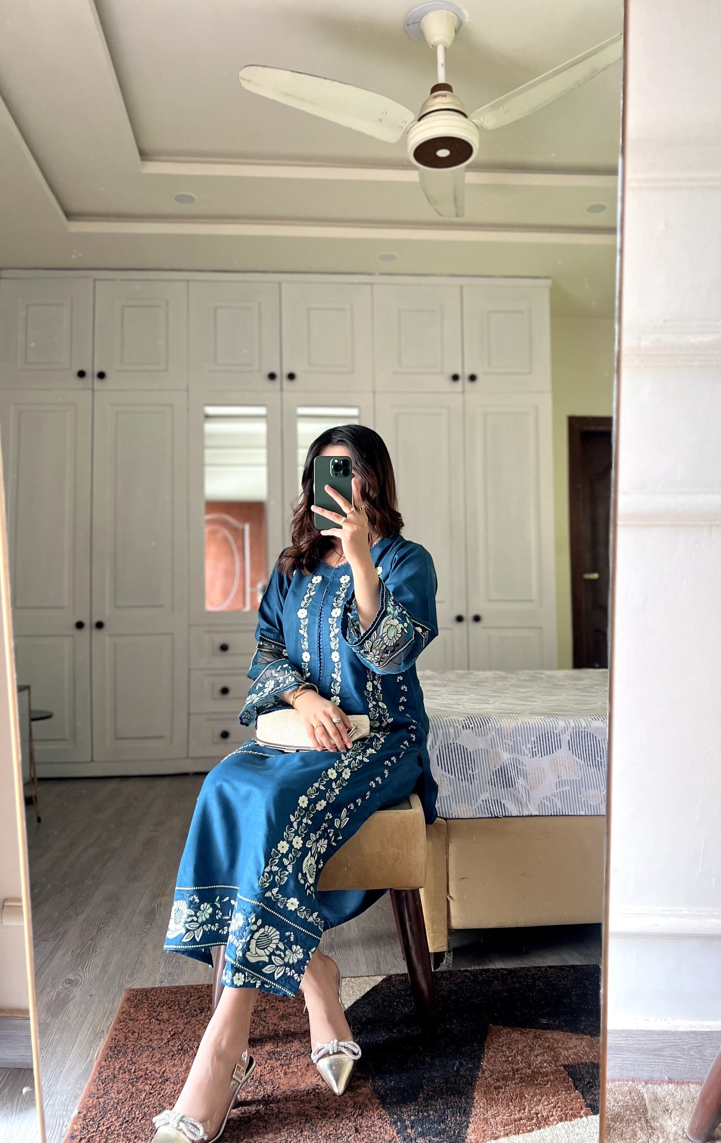 # - 2 pc Aisha’s Attire Sehar Embroidered Co Ords