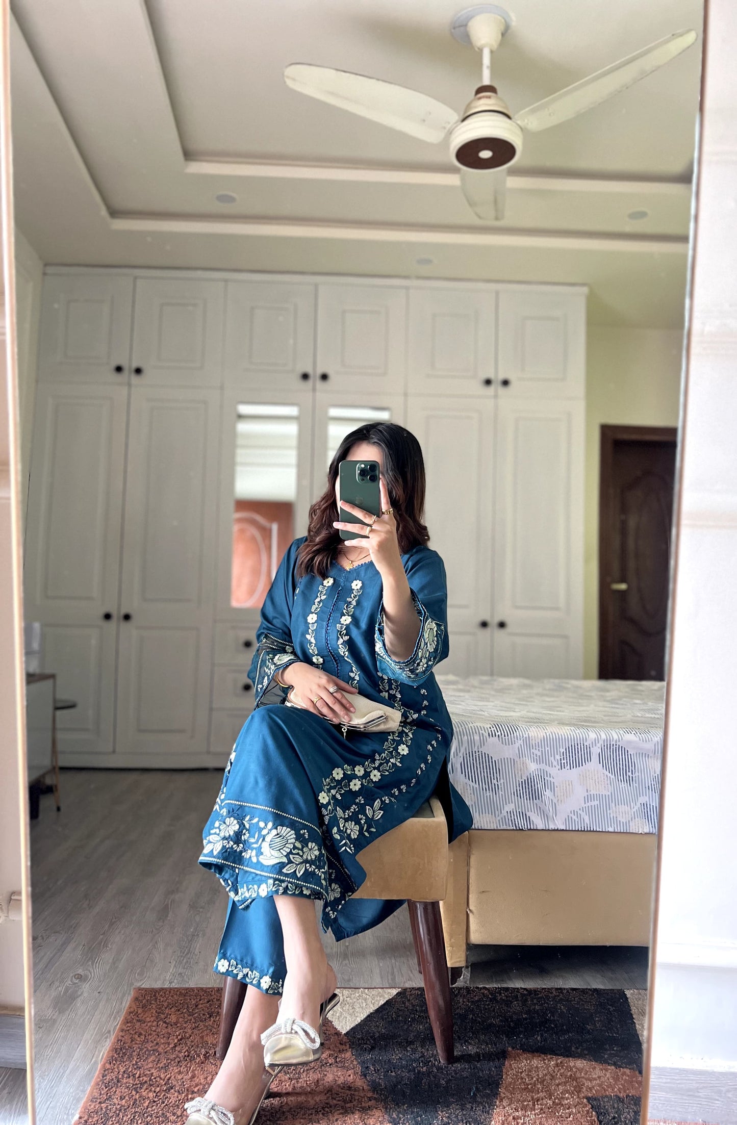 # - 2 pc Aisha’s Attire Sehar Embroidered Co Ords