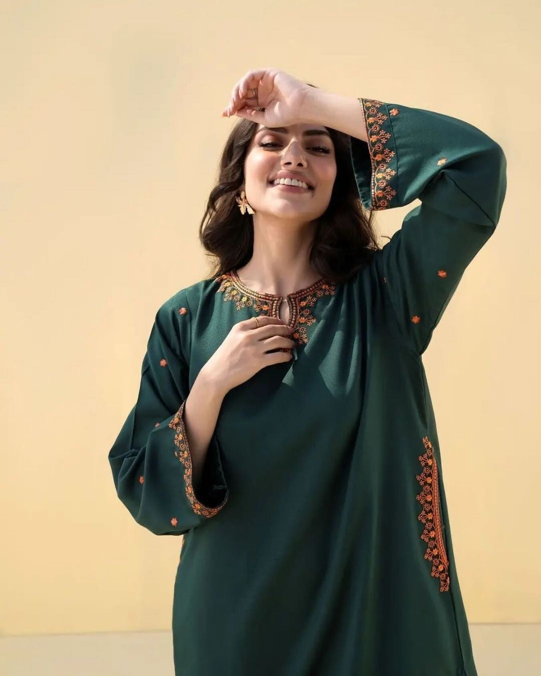 # 2 pc - Aisha’s Attire Afreen Embroidered Co Ords