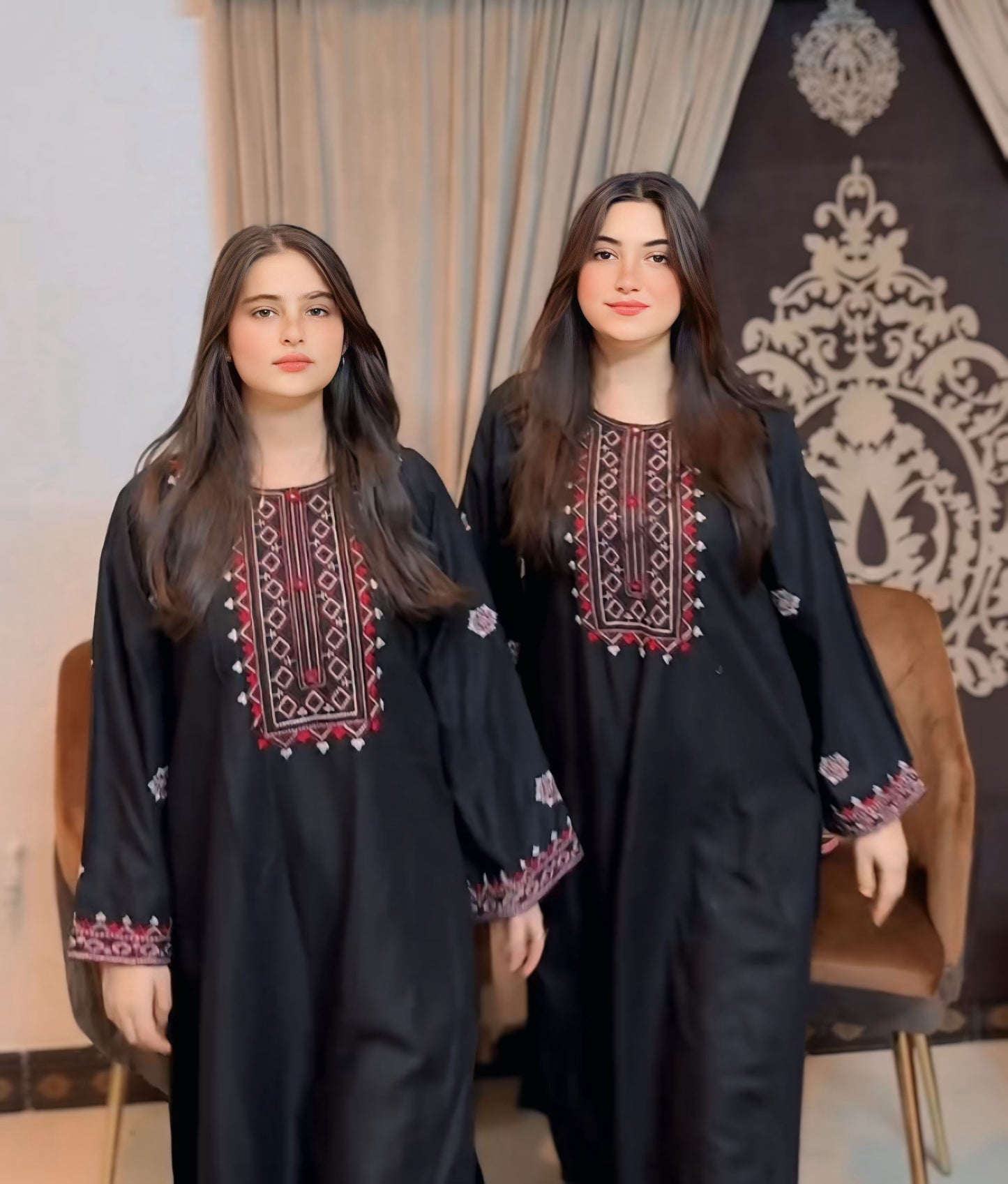 SINDHI EMB Embroidered Co Ords set