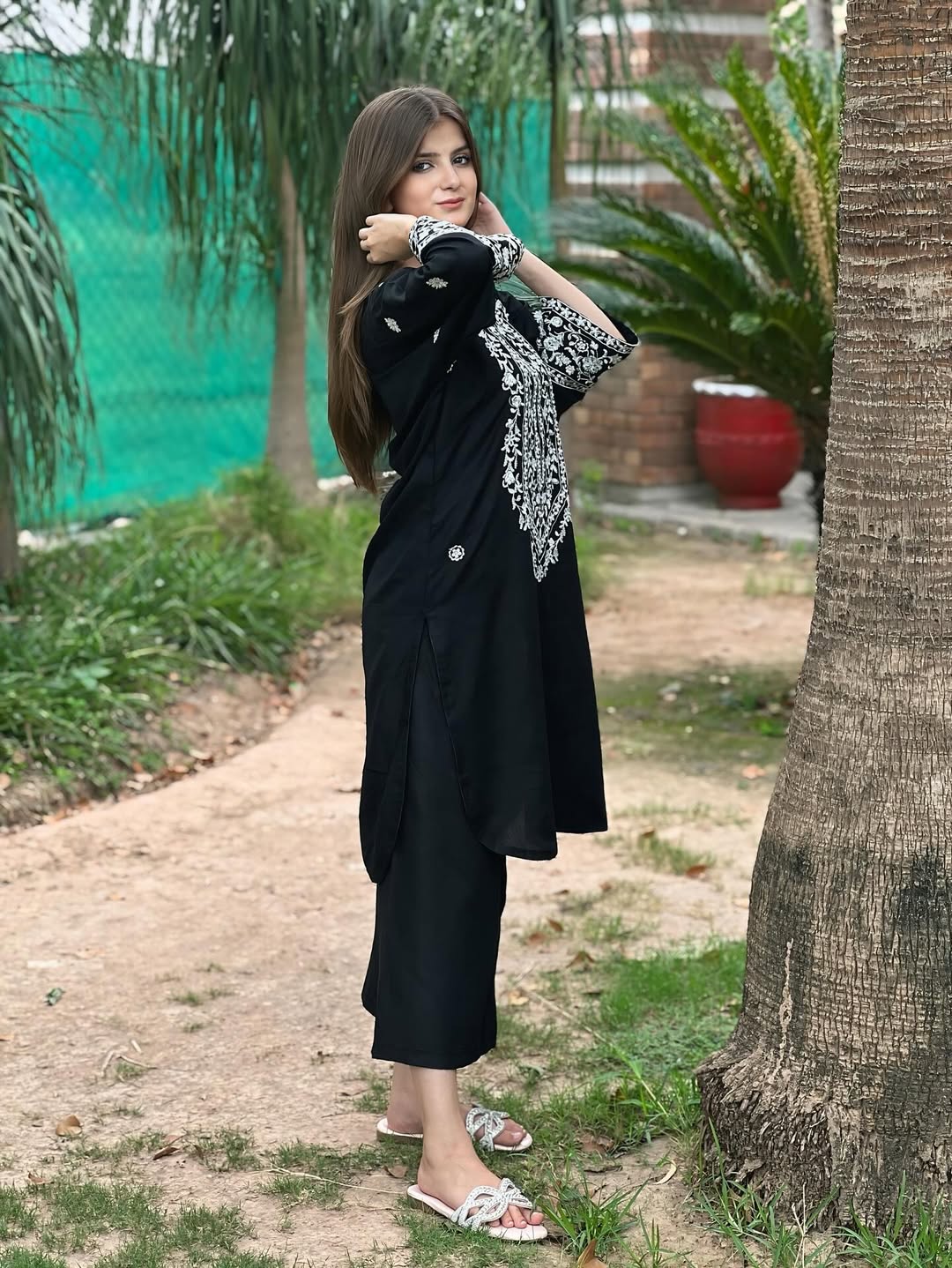 HINA Embroidered Co Ords set