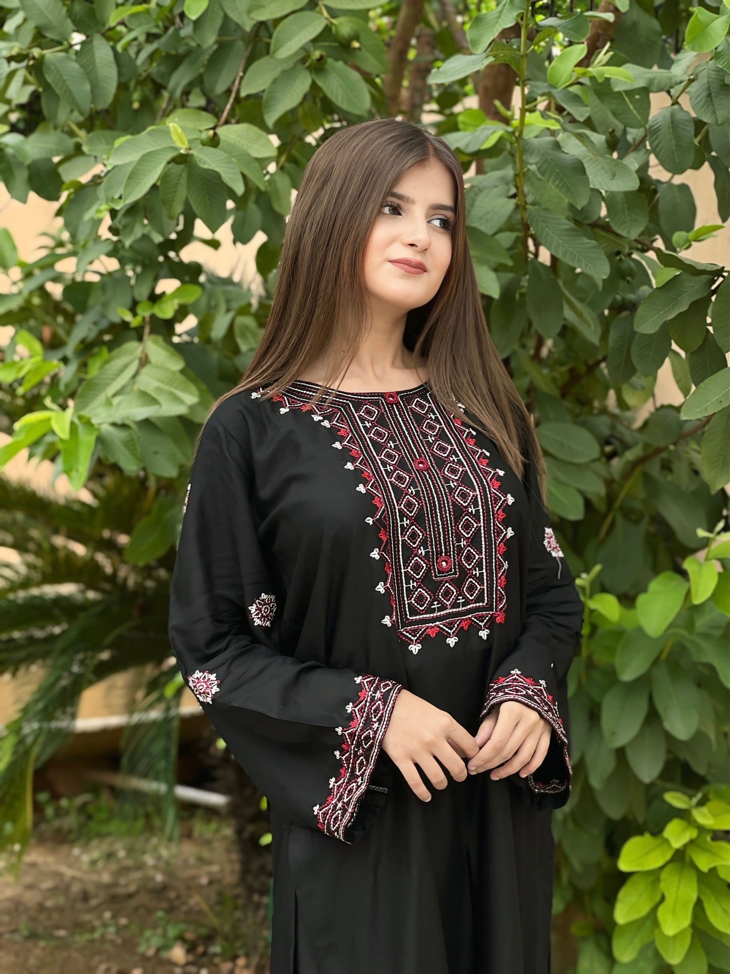 SINDHI EMB Embroidered Co Ords set