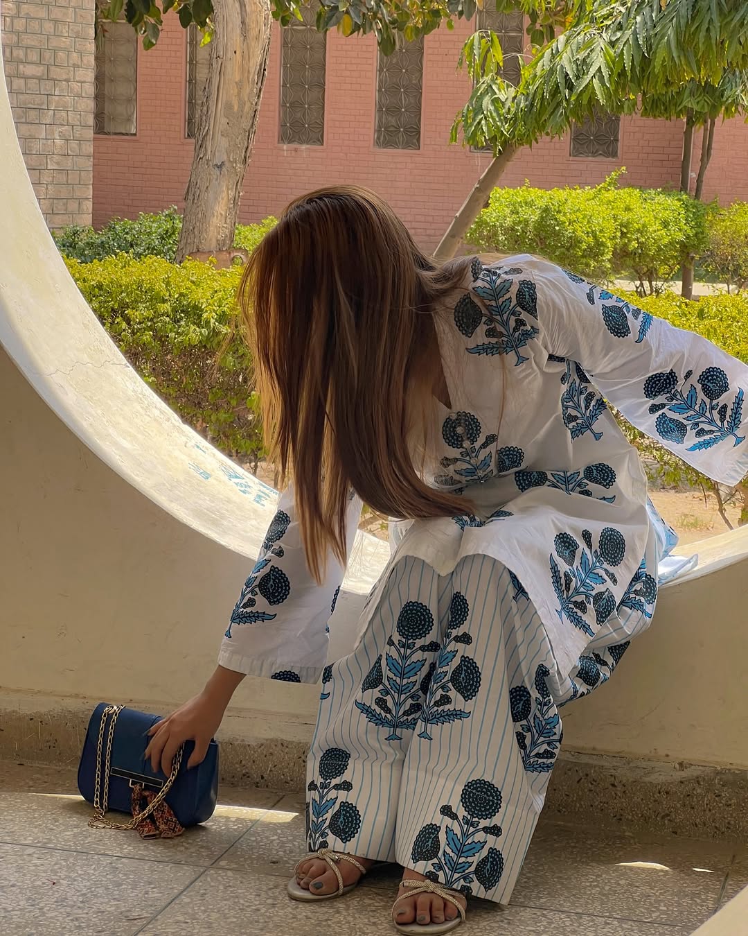MINSA printed (Cotton-Lawn)Co Ords set