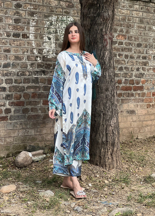NUREH digital print Co Ords set