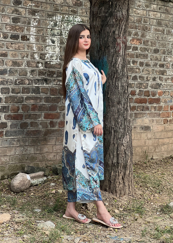 NUREH digital print Co Ords set
