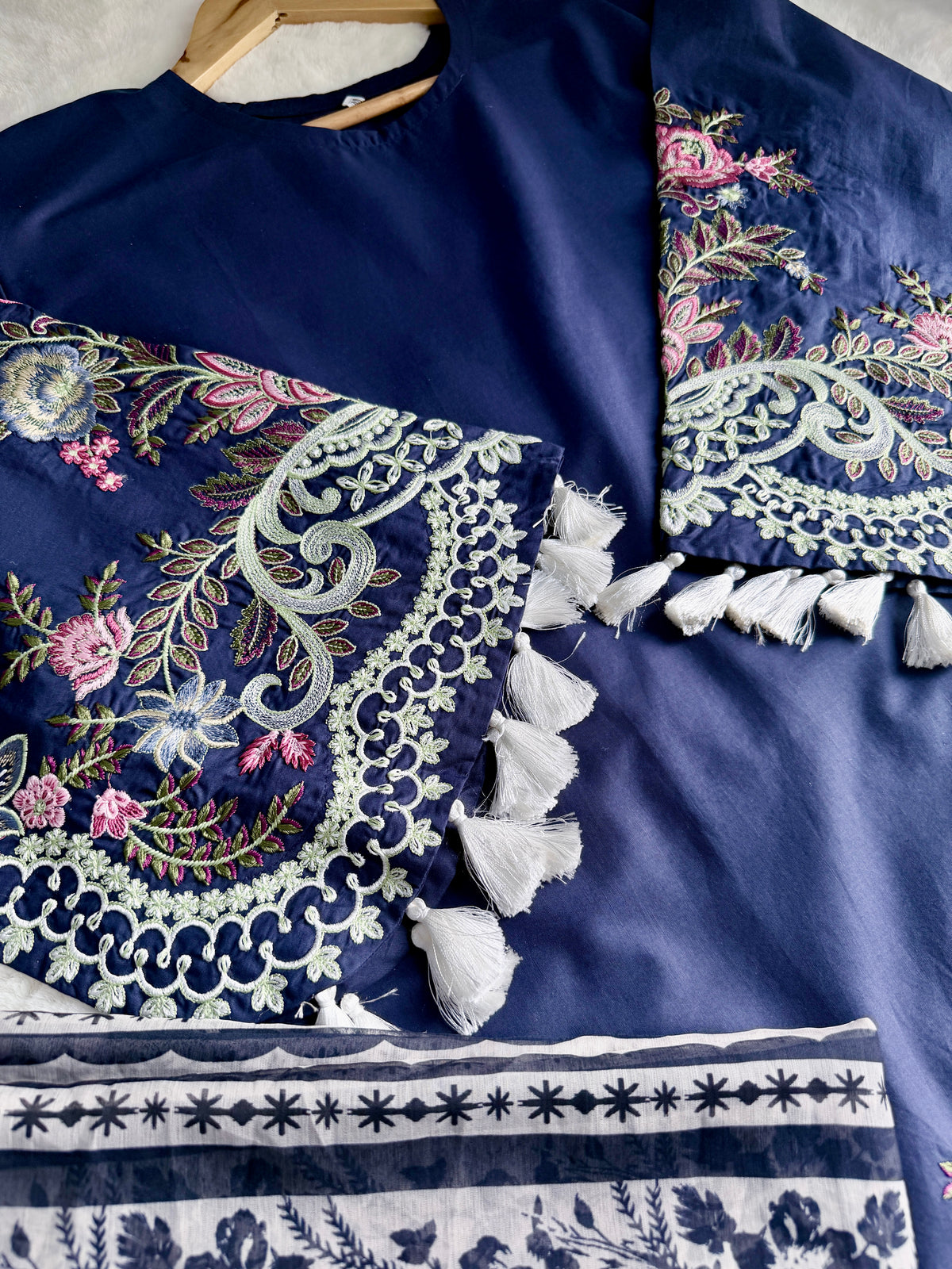 NILAYA Embroidered 3 pc