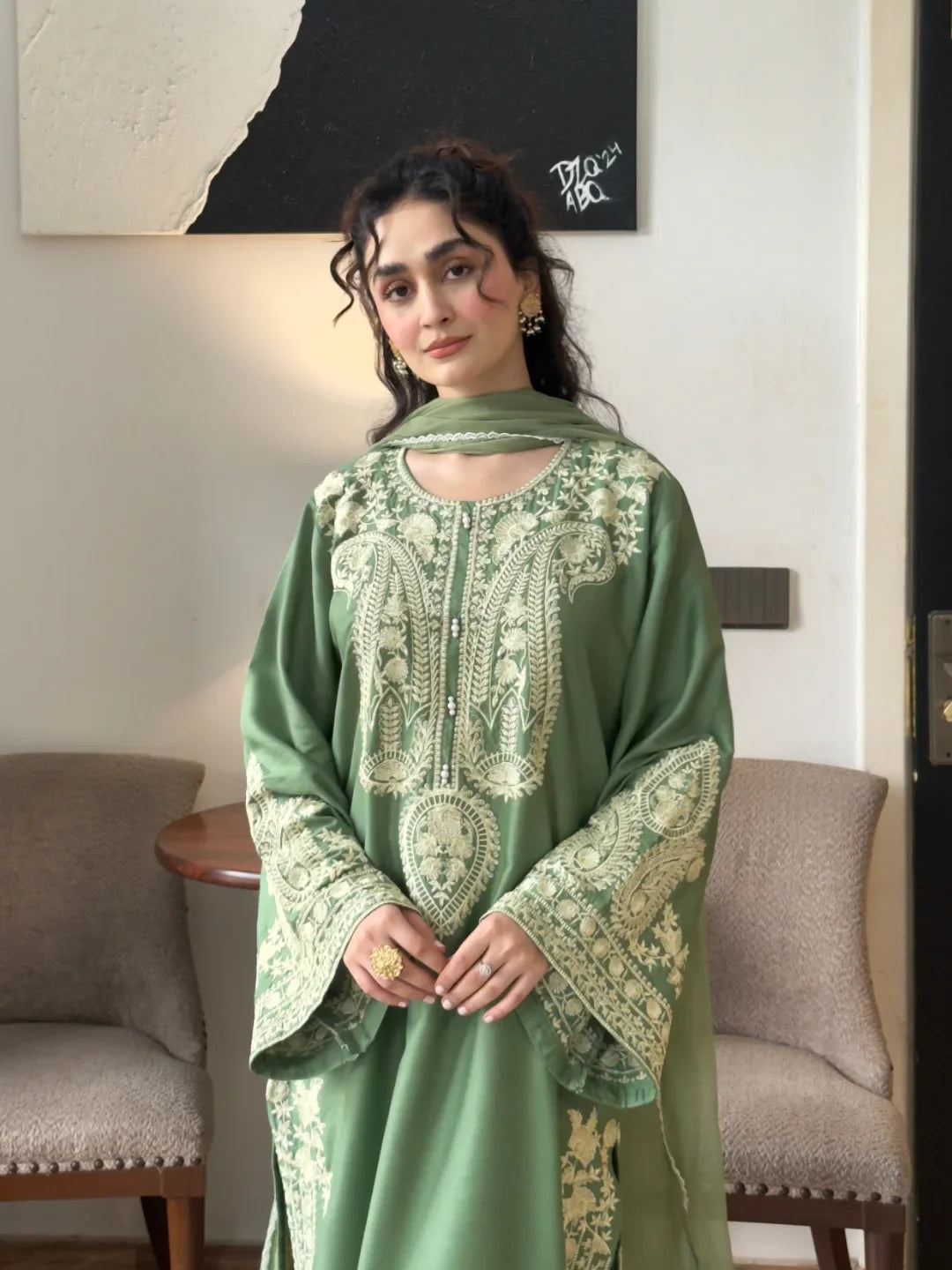 Aafreen Embroidered 3 pc