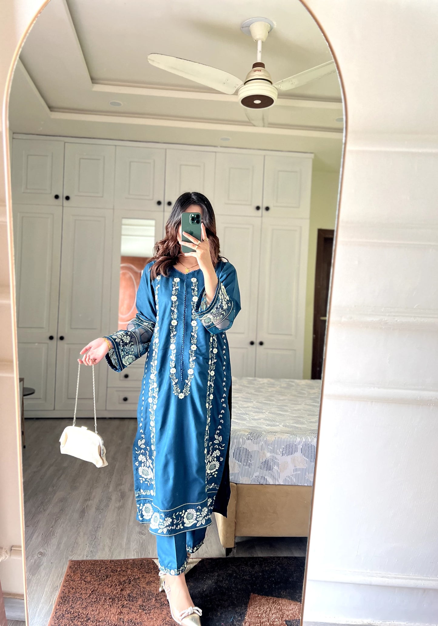 # - 2 pc Aisha’s Attire Sehar Embroidered Co Ords