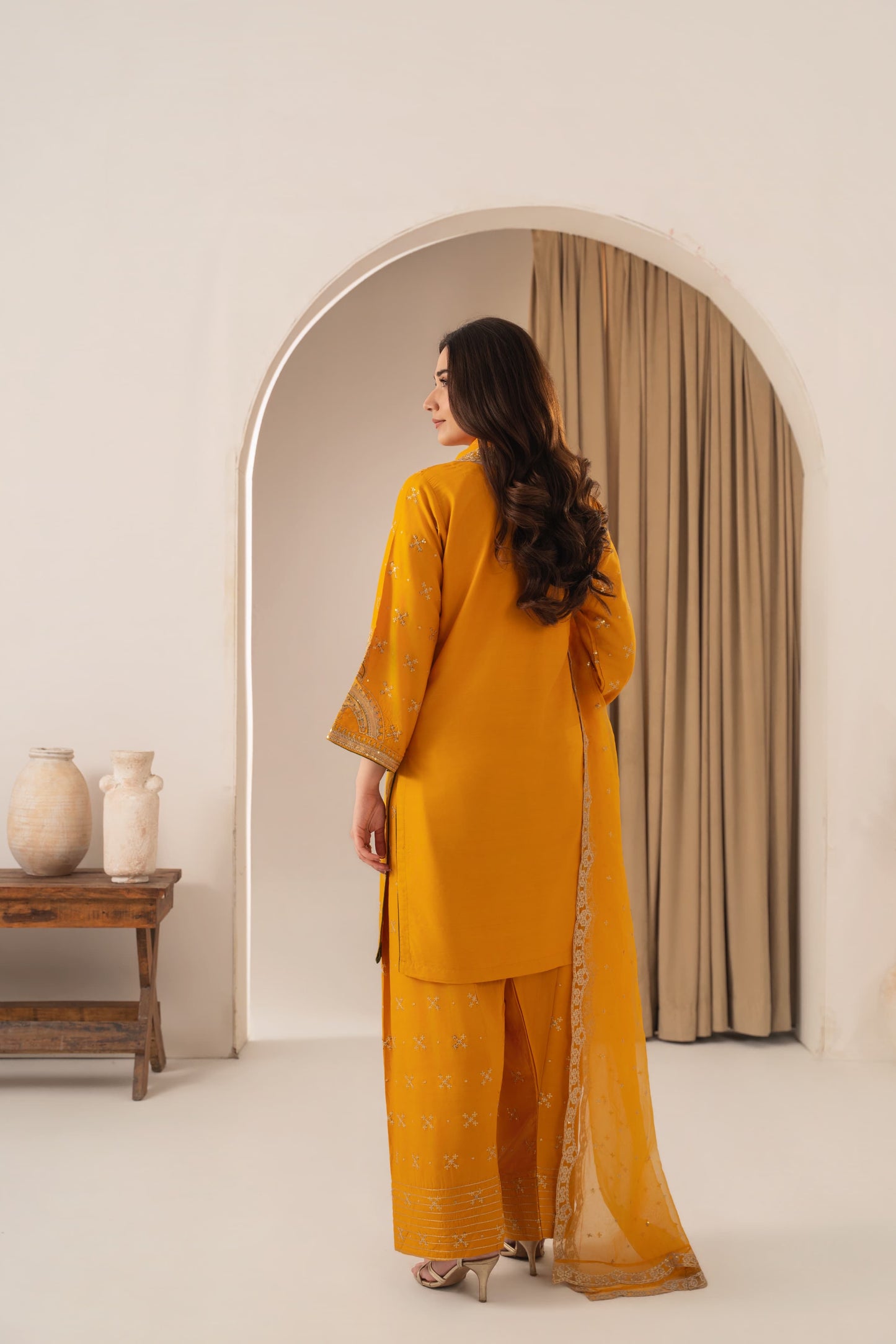 SONA Embroidered 3 pc