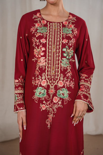 AROHA Embroidered 3 pc