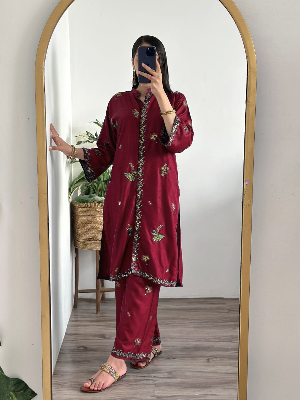 AAIRA embroidered Co Ords
