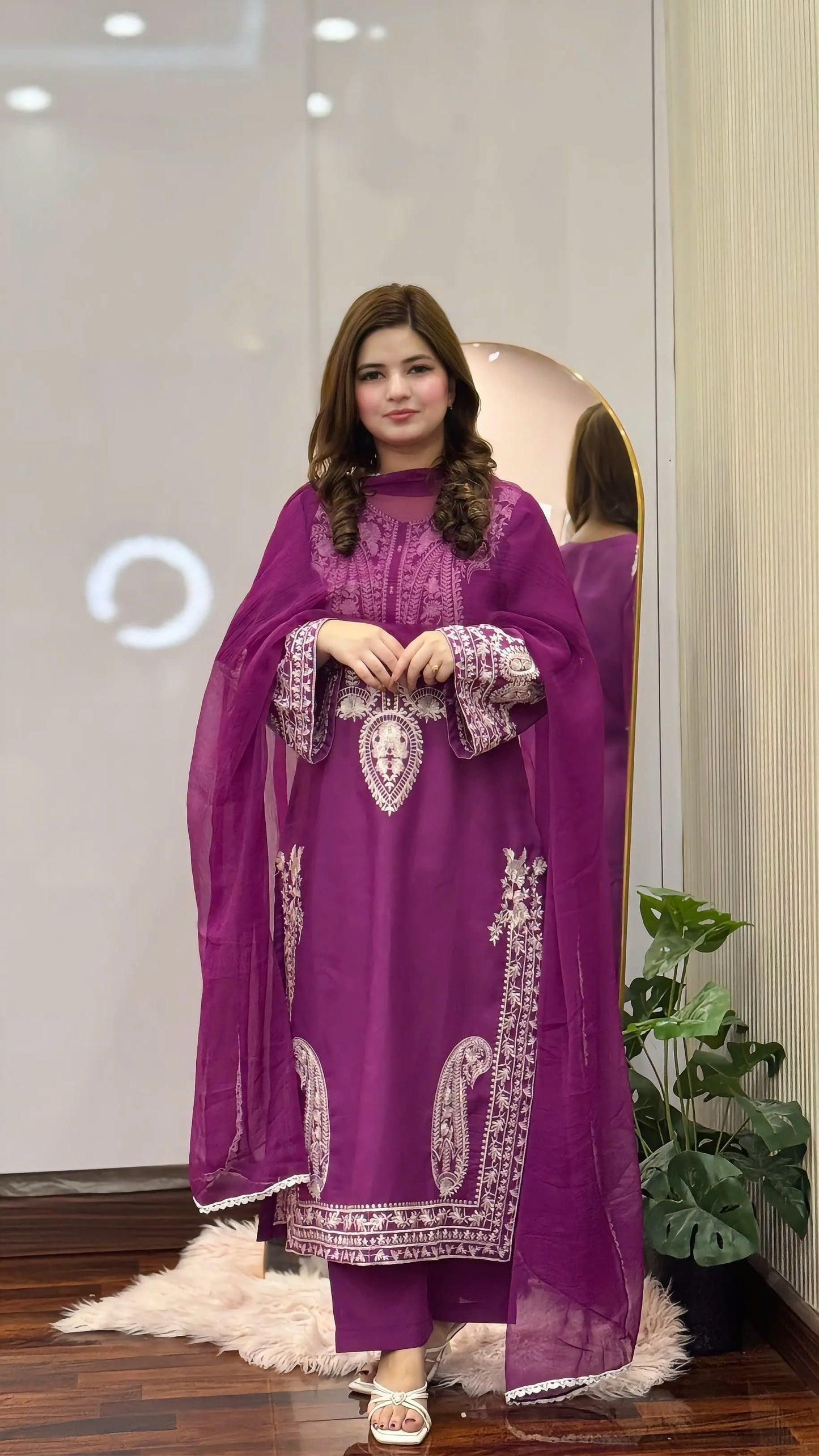 SAPPHIRE Embroidered 3 pc