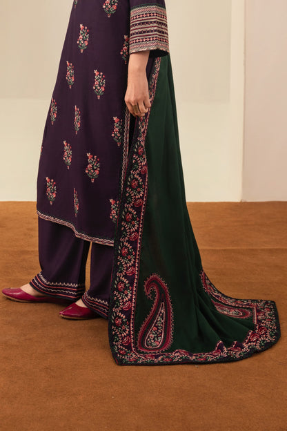 ROOHI Embroidered 3 pc