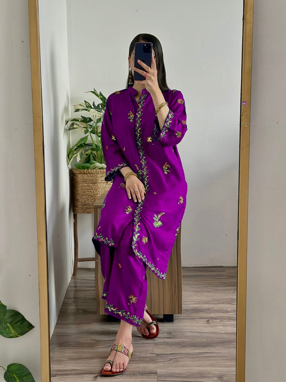 AAIRA embroidered Co Ords