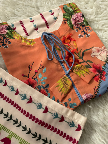 SUNSET BLOOM Co Ords 2 Pc Set