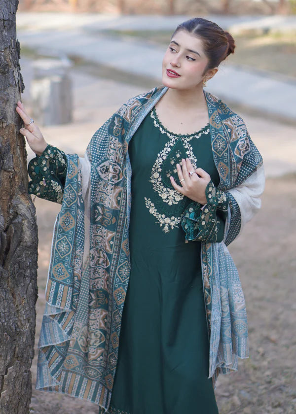 MANNAT Embroidered 3 pc