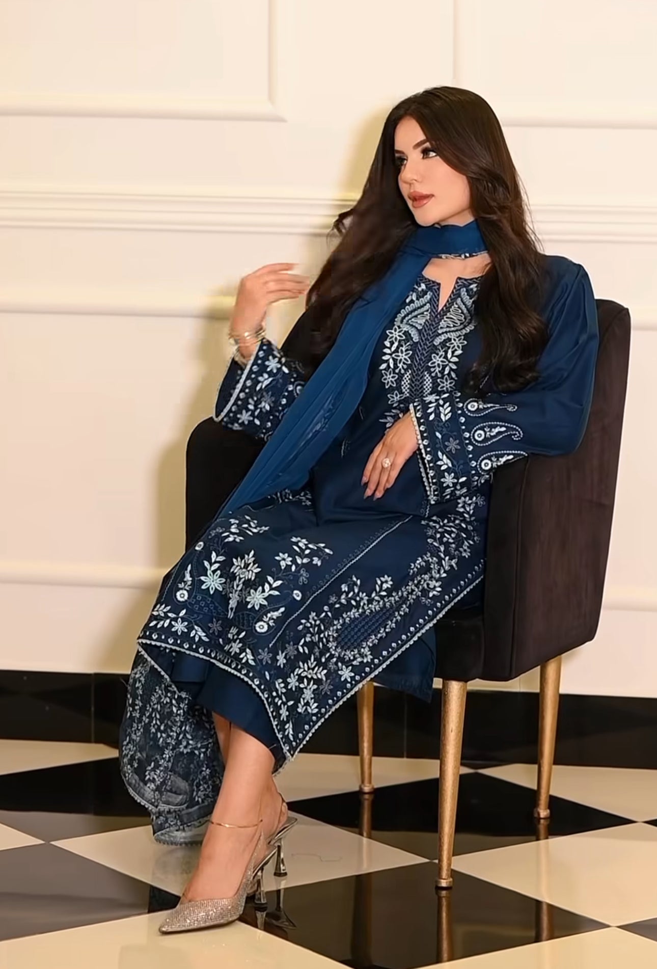PAKEEZA Embroidered 3 pc