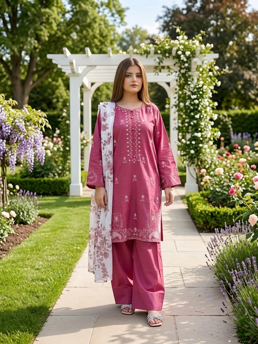 URGE Embroidered 3 pc