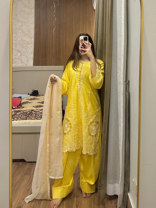 SORAYA Embroidered 3 pc