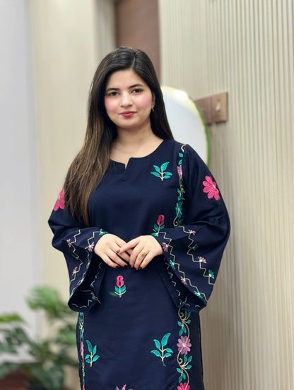 DANANEER Farshi Embroidered 2 pc