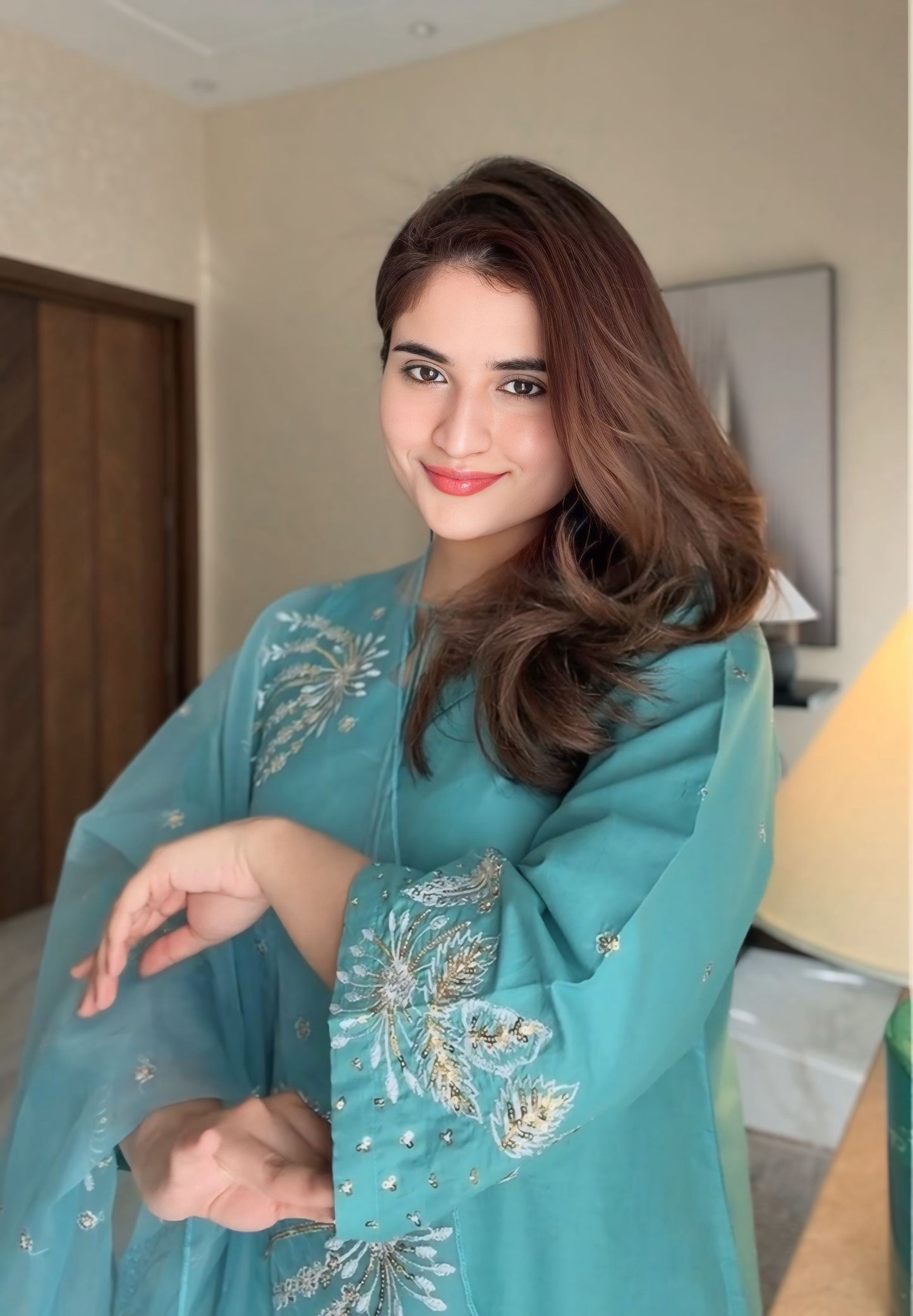 ZARNAAB embroidered 3pc