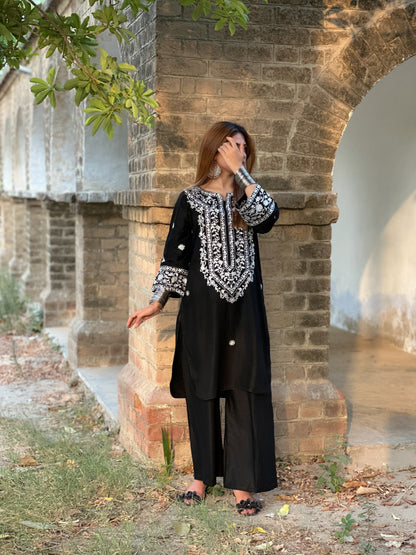 HINA Embroidered Co Ords set
