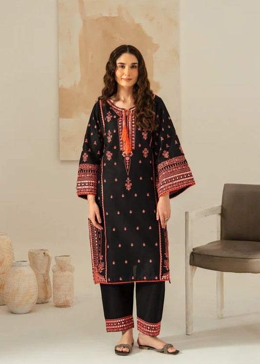 AJAL Embroidered 2 pc set