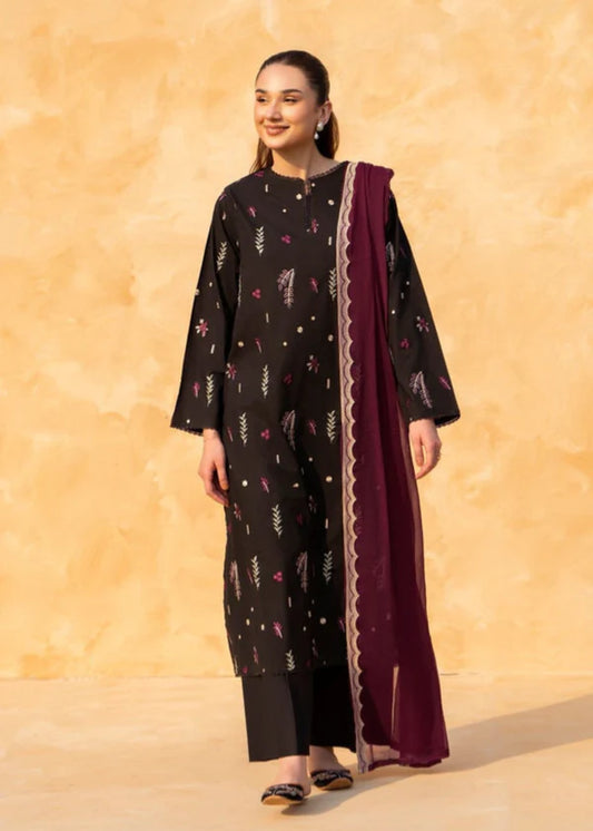 DIANA Embroidered 3 pc set