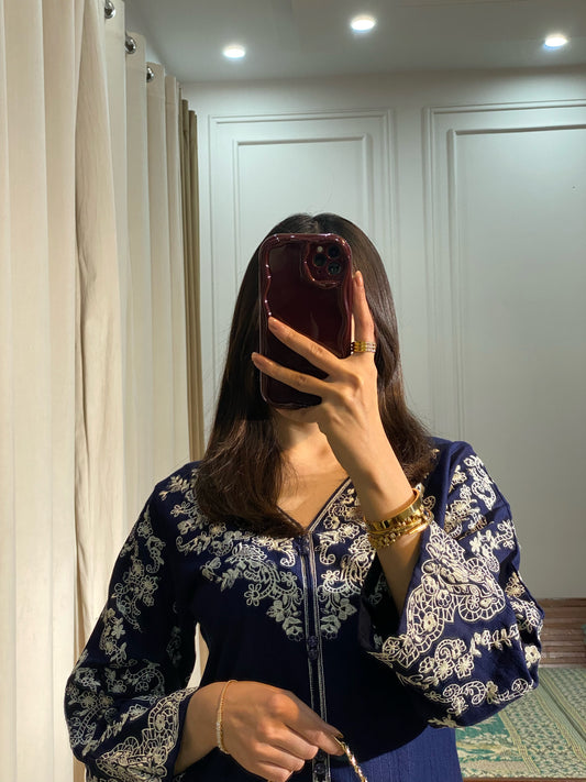 2 pc OCEAN BREEZE - Co Ords (Arabic Lawn)