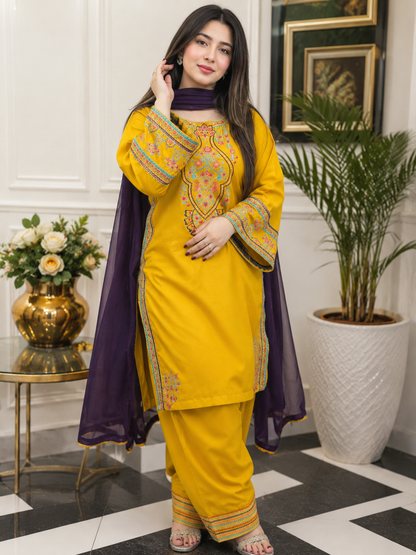Rangreeza Embroidered 3pc