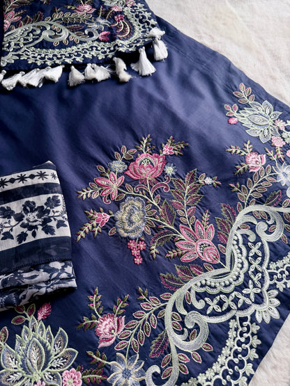 NILAYA Embroidered 3 pc