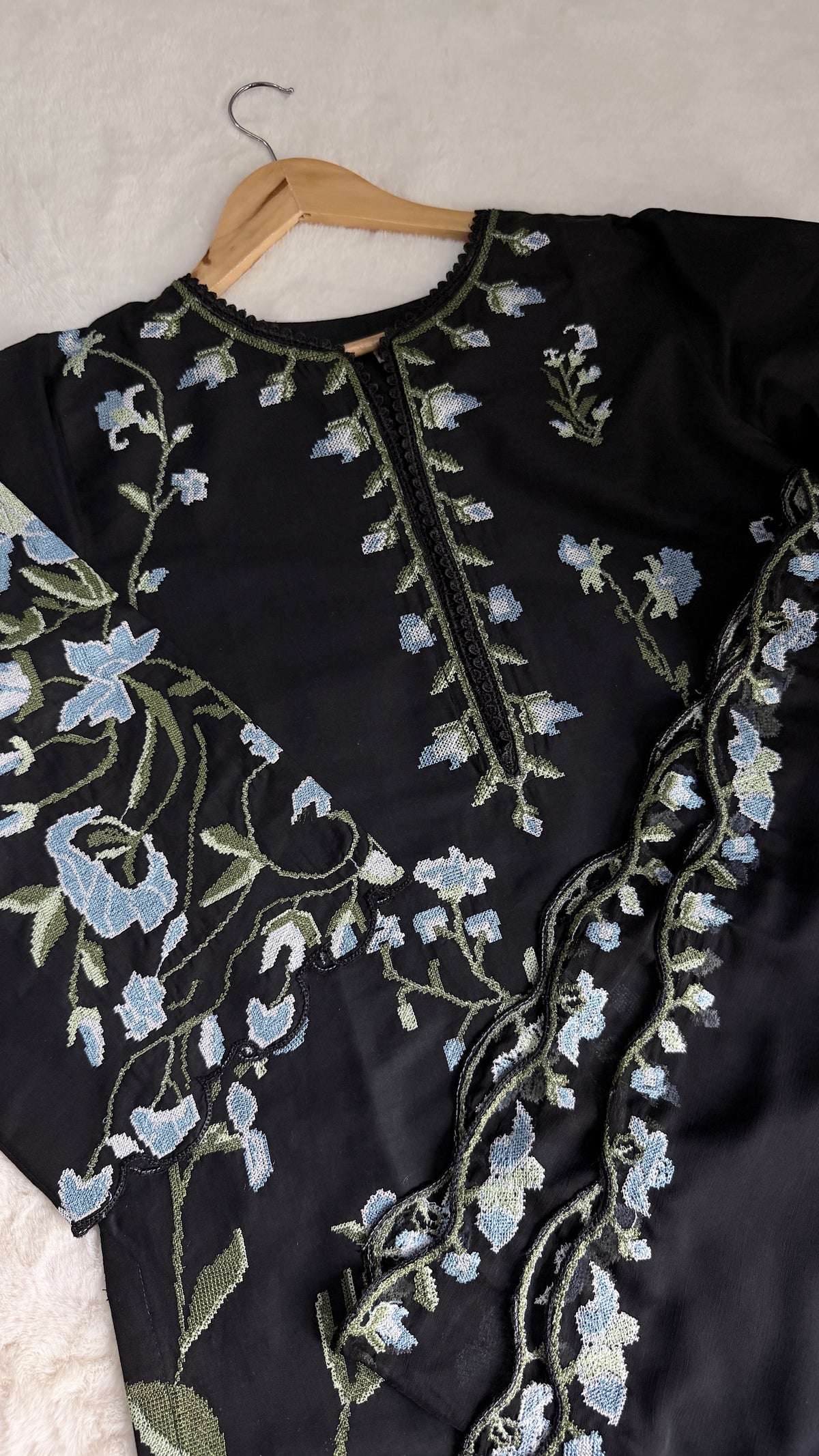 HASEEN Embroidered 3 pc
