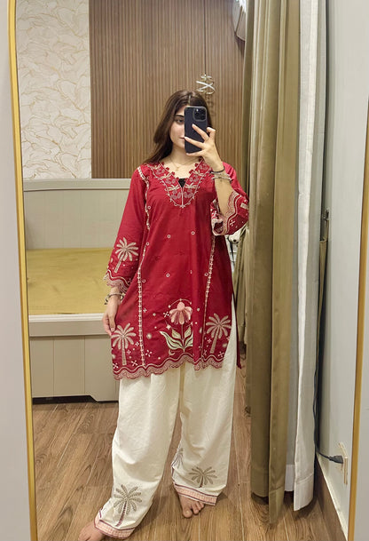 ARWA Embroidered 2 pc