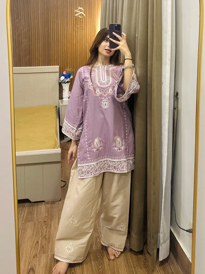 ZAHRA Embroidered 2 pc