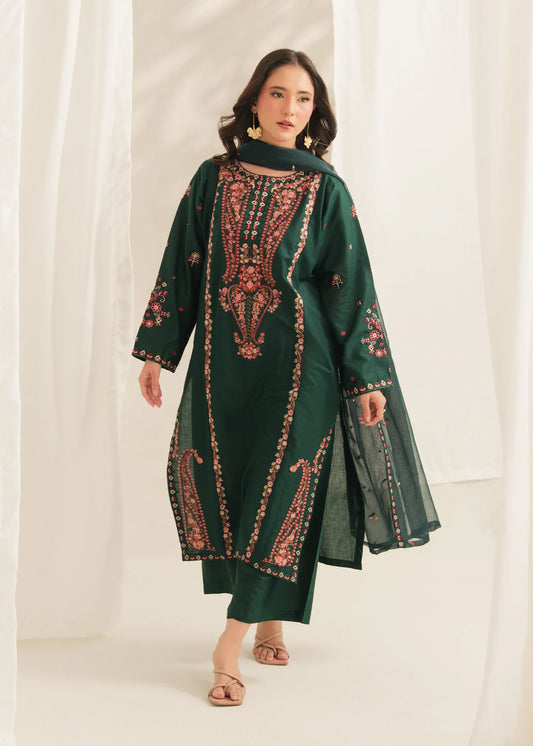 SOHA Embroidered 3 pc