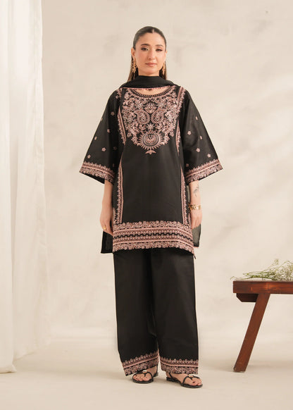 ZEBA Embroidered 3 pc