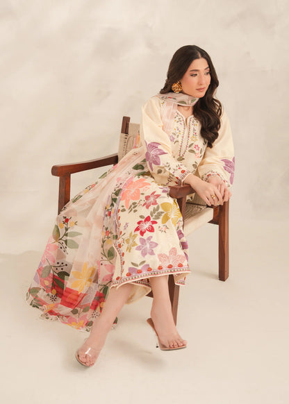 ISHQ Embroidered 3 pc