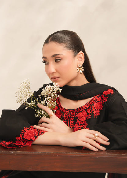 MIRAAL Embroidered 3 pc