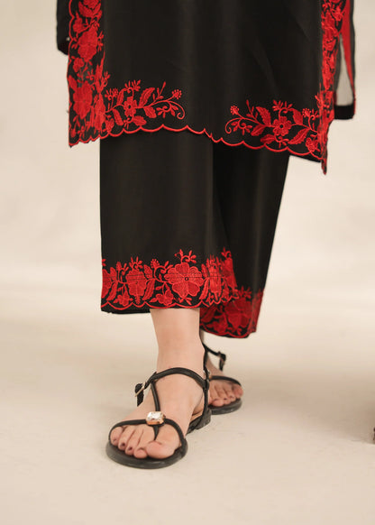 MIRAAL Embroidered 3 pc