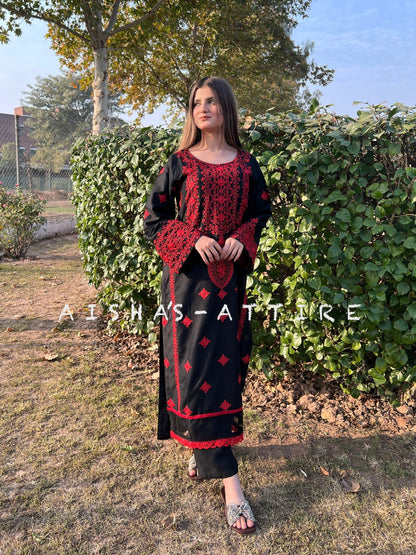 GLAZE Embroidered 2 pc