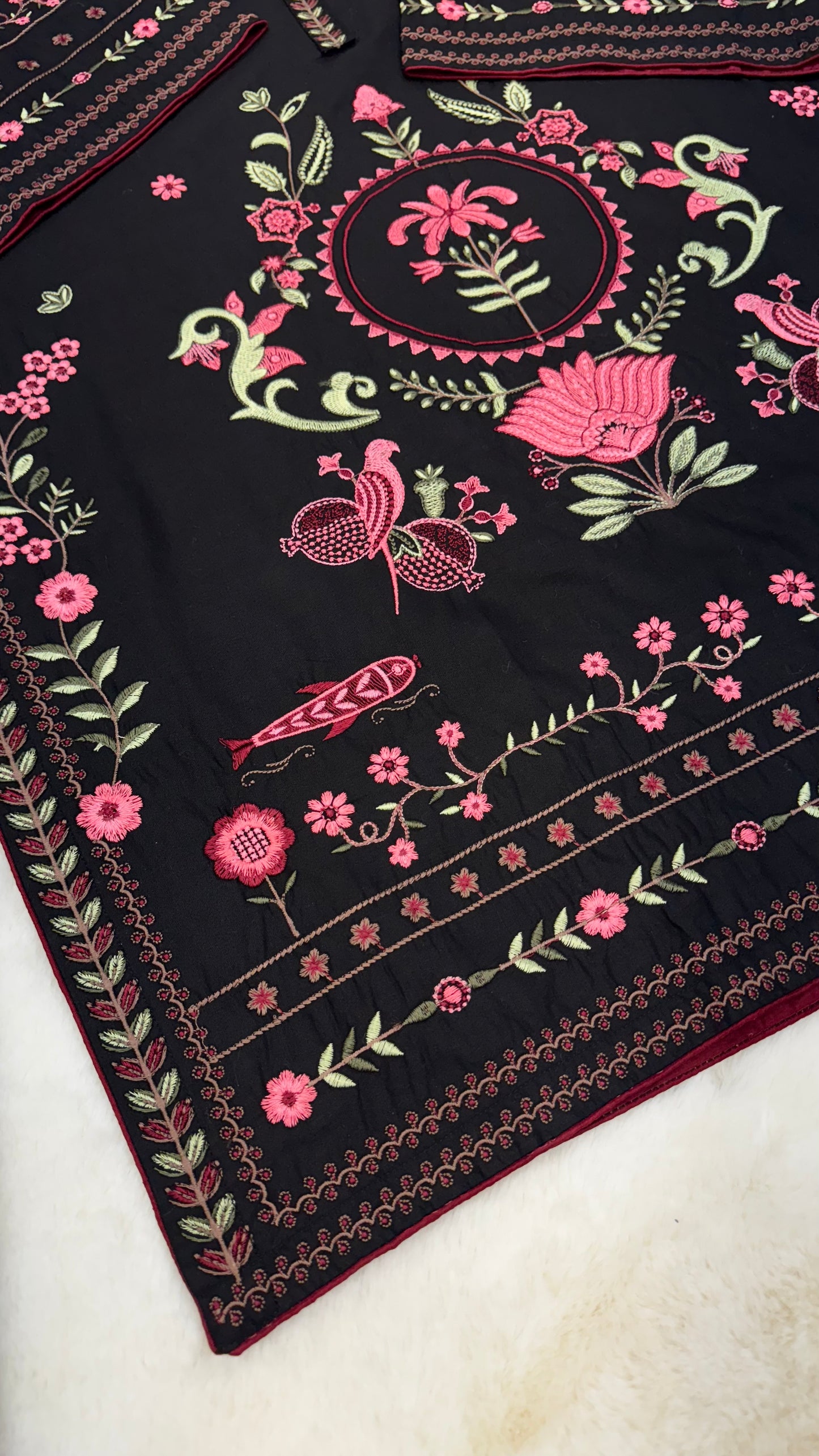SKY LIGHT Embroidered 3 pc