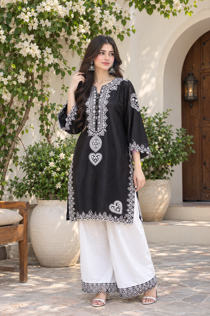 ALFA Embroidered 2 pc