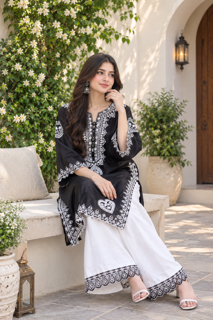 ALFA Embroidered 2 pc