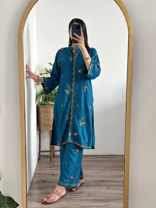AAIRA embroidered Co Ords