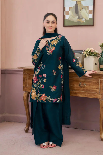 FIZZAH Embroidered 3 pc