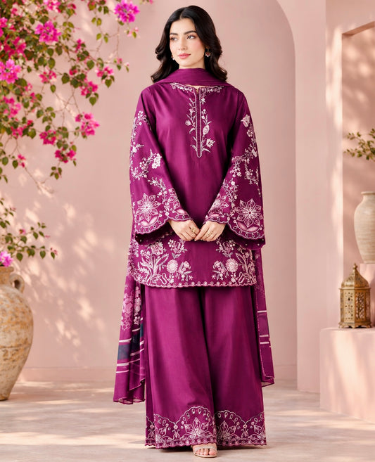 ZOHRA Embroidered 3 pc