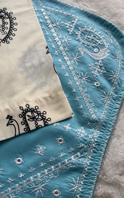 Aasman Embroidered 2 pc