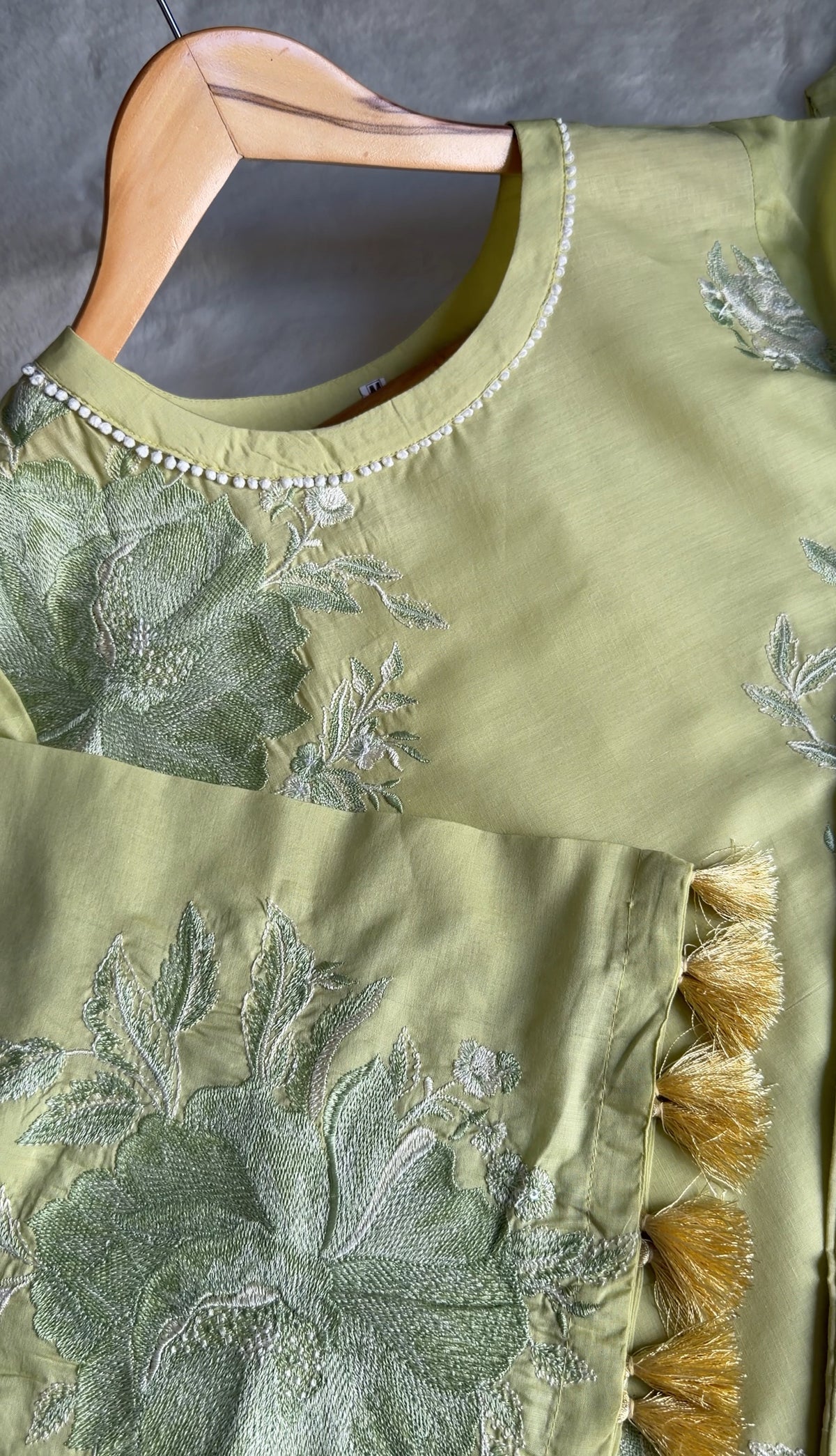 YAS Embroidered 3 pc