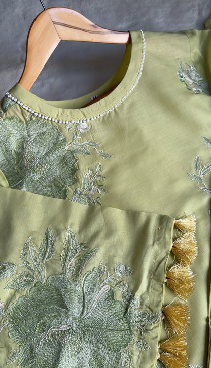 YAS Embroidered 3 pc