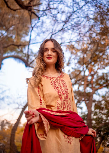 HEER Embroidered 3pc